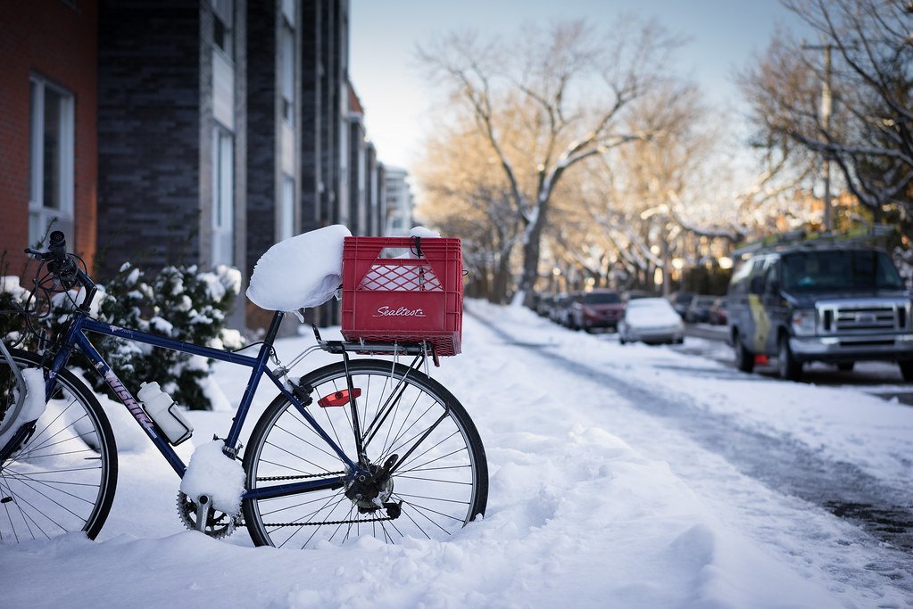 Montreal sous la neige - communautes francophones Canada